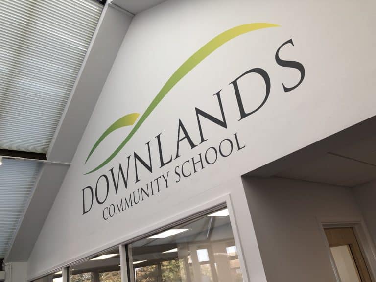 Downlands school signage